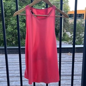 Coral Double Racer Tank Zyia Active NWOT